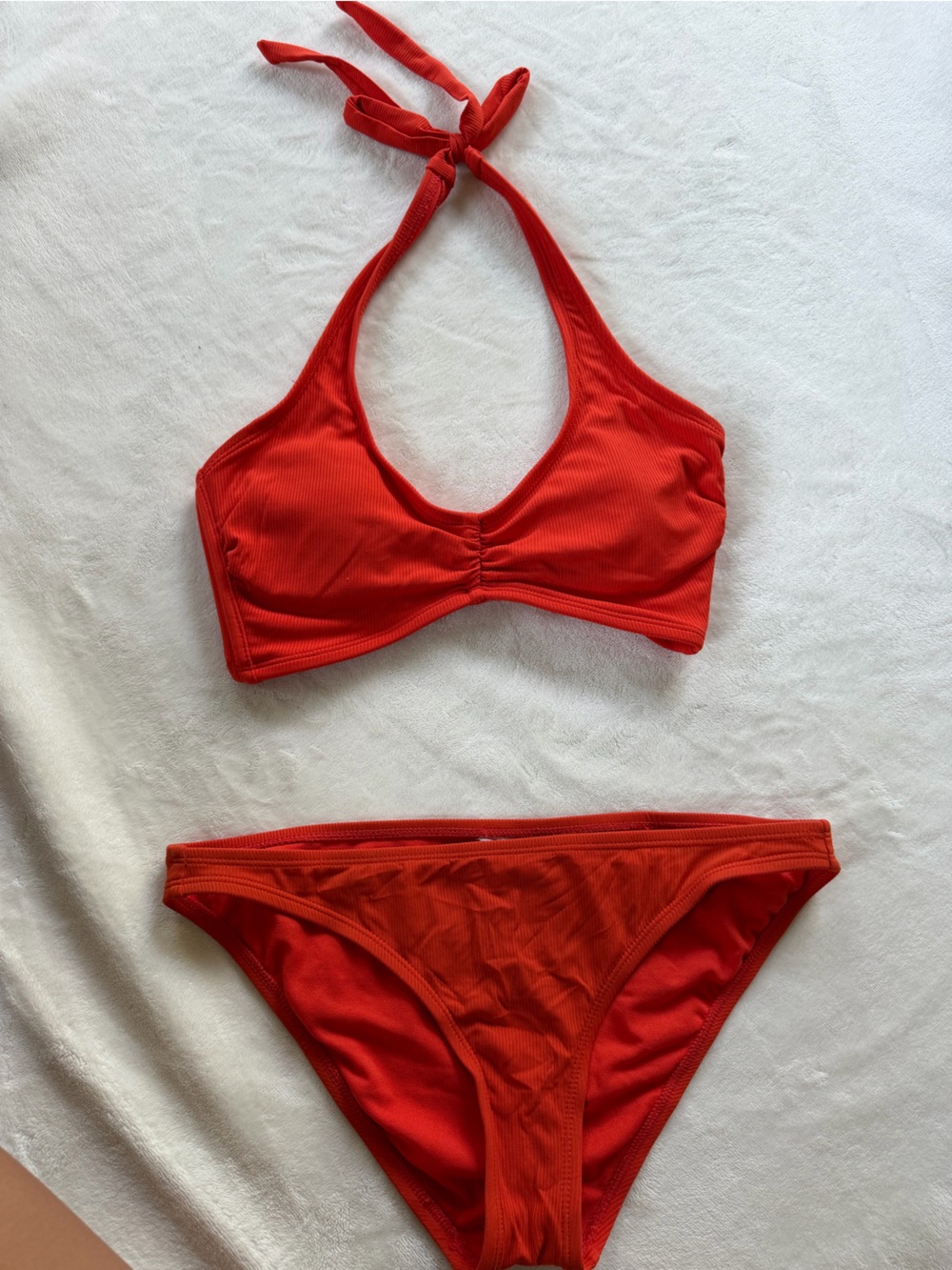 Target, dark orange bikini